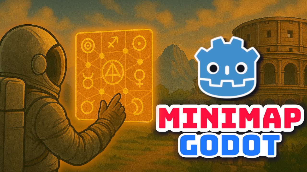How I made a MINIMAP SYSTEM in GODOT 4