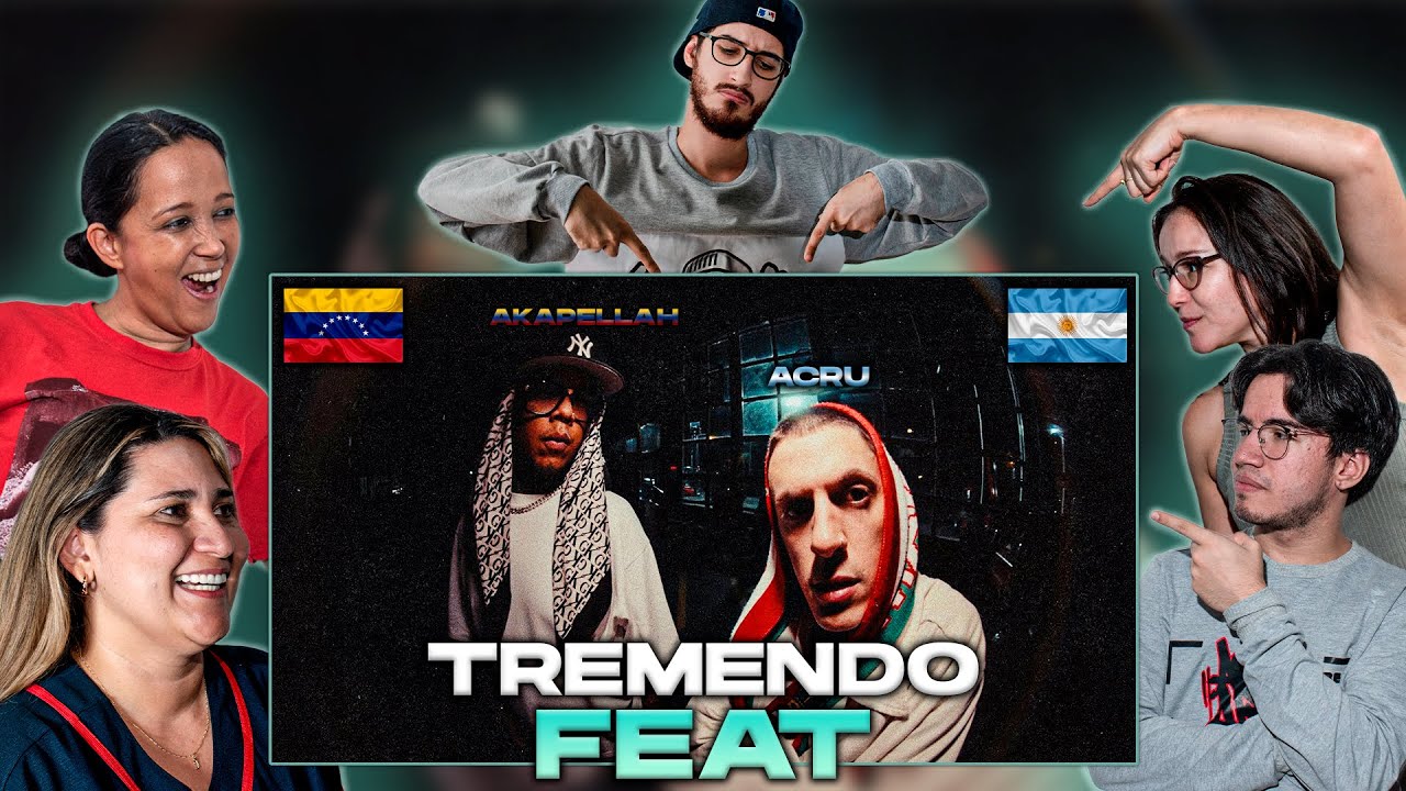 🤝¡TREMENDO FEAT! - AKAPELLAH Y ACRU COLOMBIANOS REACCIONAN a NUEVO BLUES 2025💣