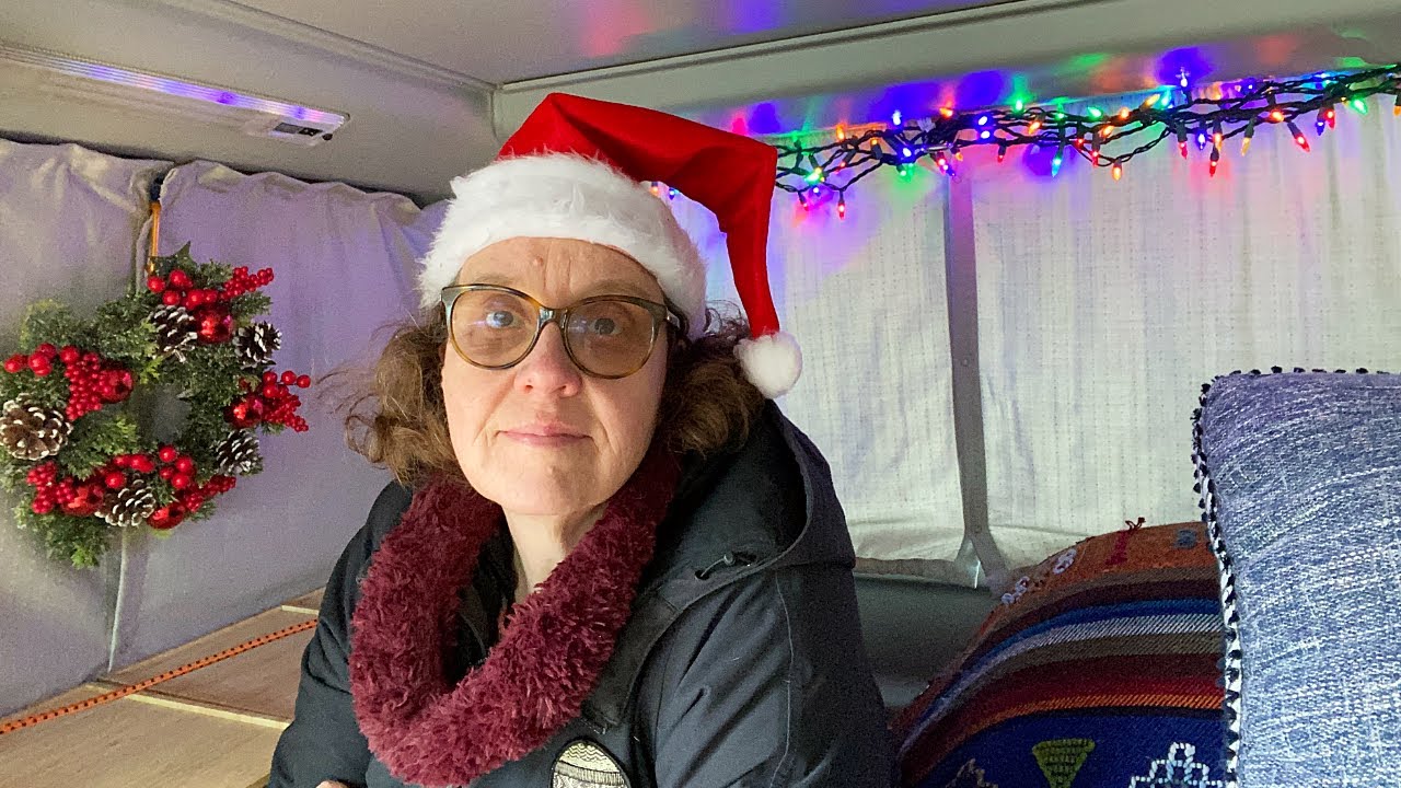 Ultimate Holiday Van Transformation: Festive Decor, Cozy Vibes and Hot Tea