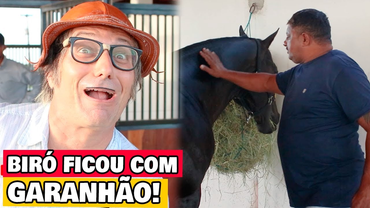 MU&Ccedil;&Atilde;O ARMOU PRA BIR&Oacute; COM GARANH&Atilde;O