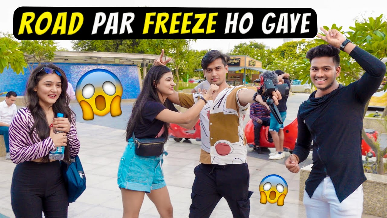 PAUSE CHALLENGE IN PUBLIC 😝 | NITESH PASWAN