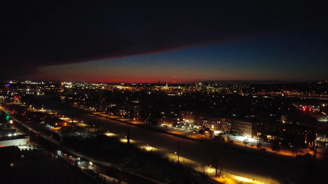 Drone footage from winter of 2025 / 2026 around Montreal, Canada - music by @BassGuy  🚁
