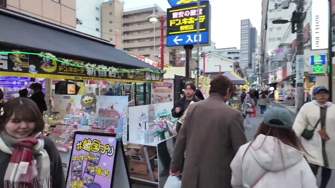 新大久保コリアンタウン散歩～新大久保前～イケメン通り / Shin-Okubo Korean Town Walking Tour