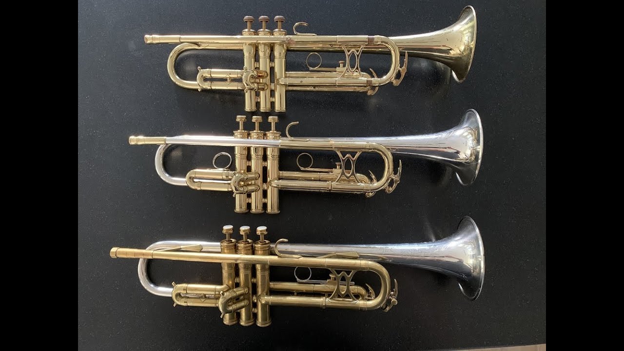 The 3 Kings: Silversonic ('55), Silvertone ('50) and Liberty ('62) Trumpets