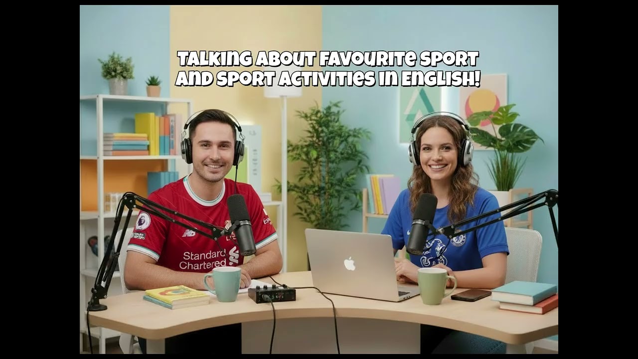 Talking about favourite sport and sport activities in English!