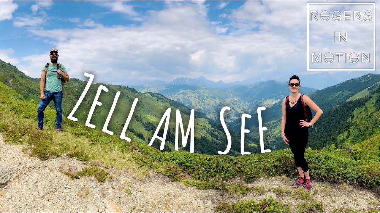 Hiking above Zell Am See  (Austria Travel Vlog)