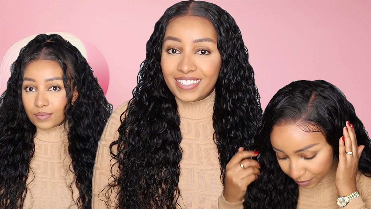 😍This No Slip Water Wave Wig Is SO Juicy Stay Defined | Glueless Wig Review BeautyForeverHair