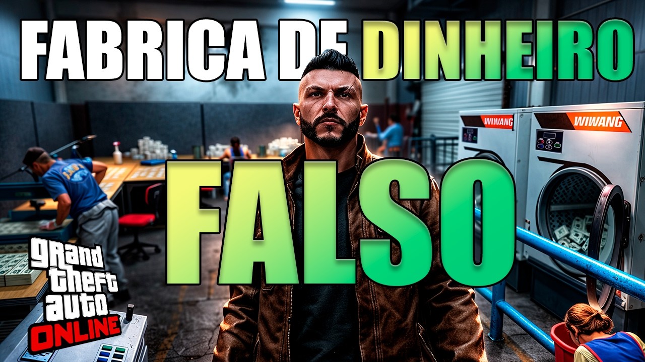 COMPREI O ESQUEMA DE DINHEIRO FALSO NO GTA ONLINE!