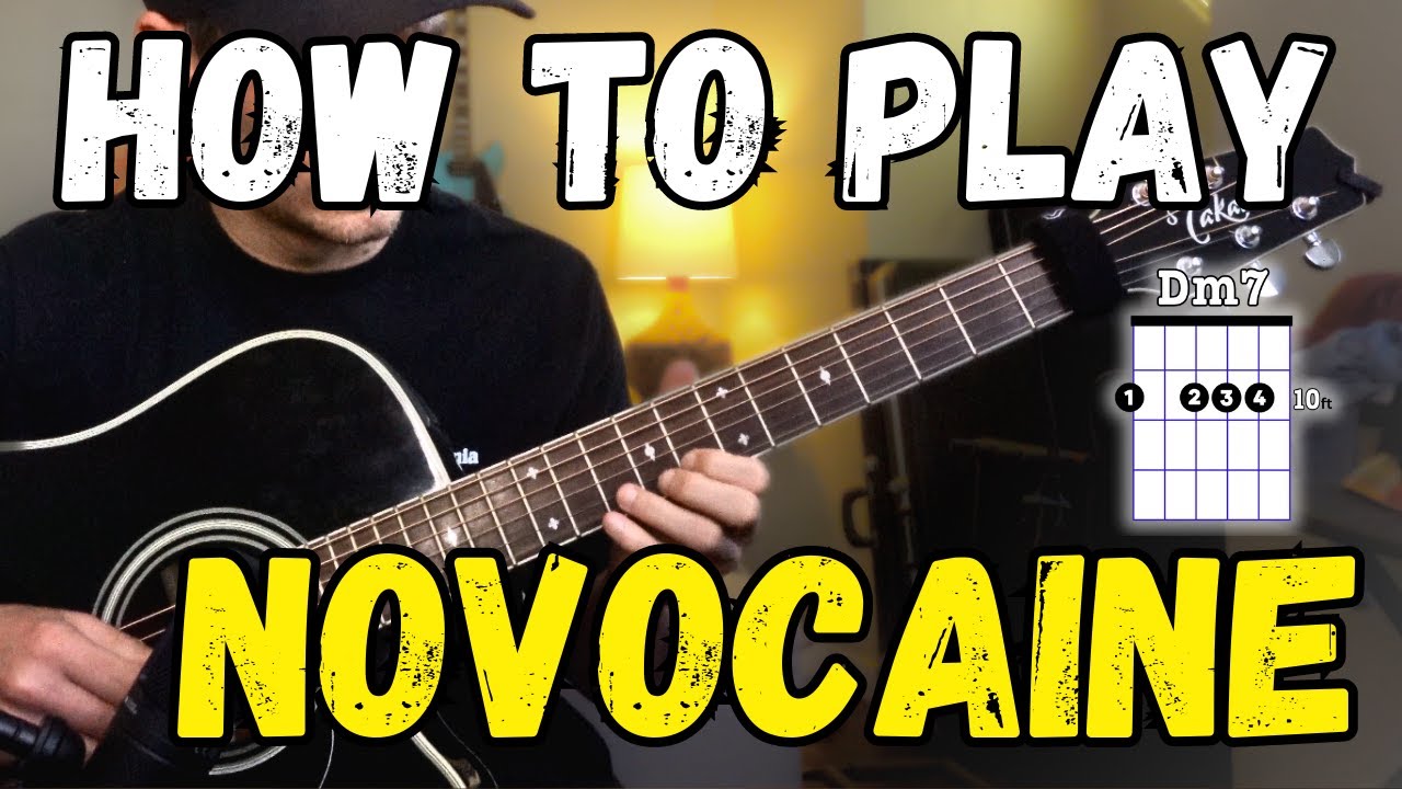 How to play Novocaine Shiloh Dynasty Guitar Tutorial