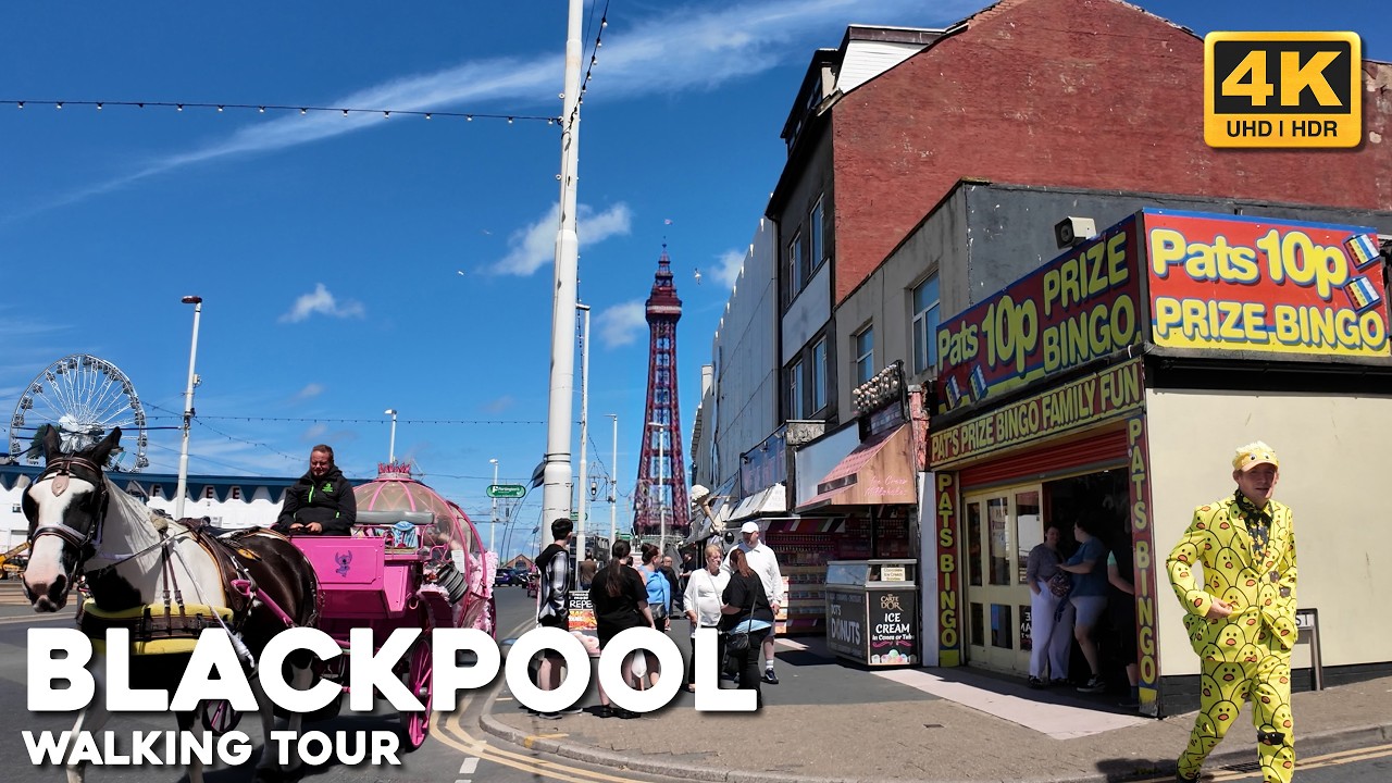 Blackpool | Pleasure Beach to Blackpool Tower Walking Tour