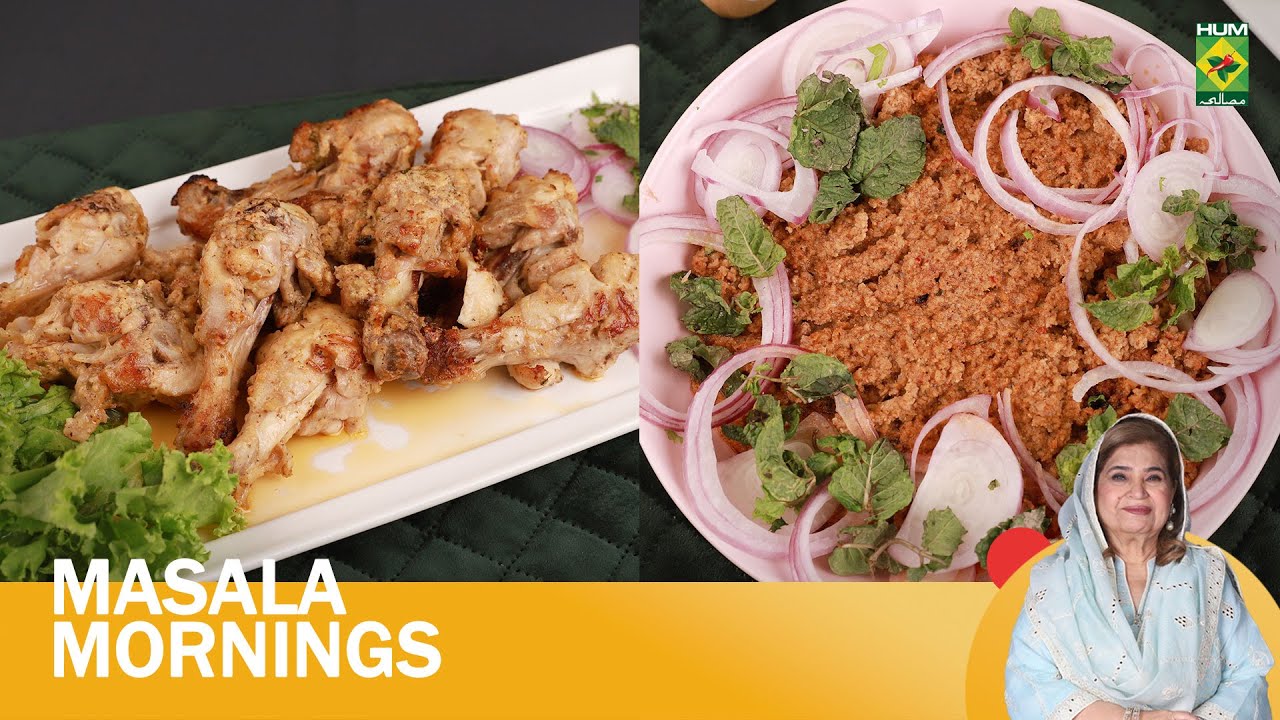 Badami Tangdi & Smoked Dum Ka Keema | Shireen Anwar | Masala Mornings | 4 Sept 24 | MasalaTV