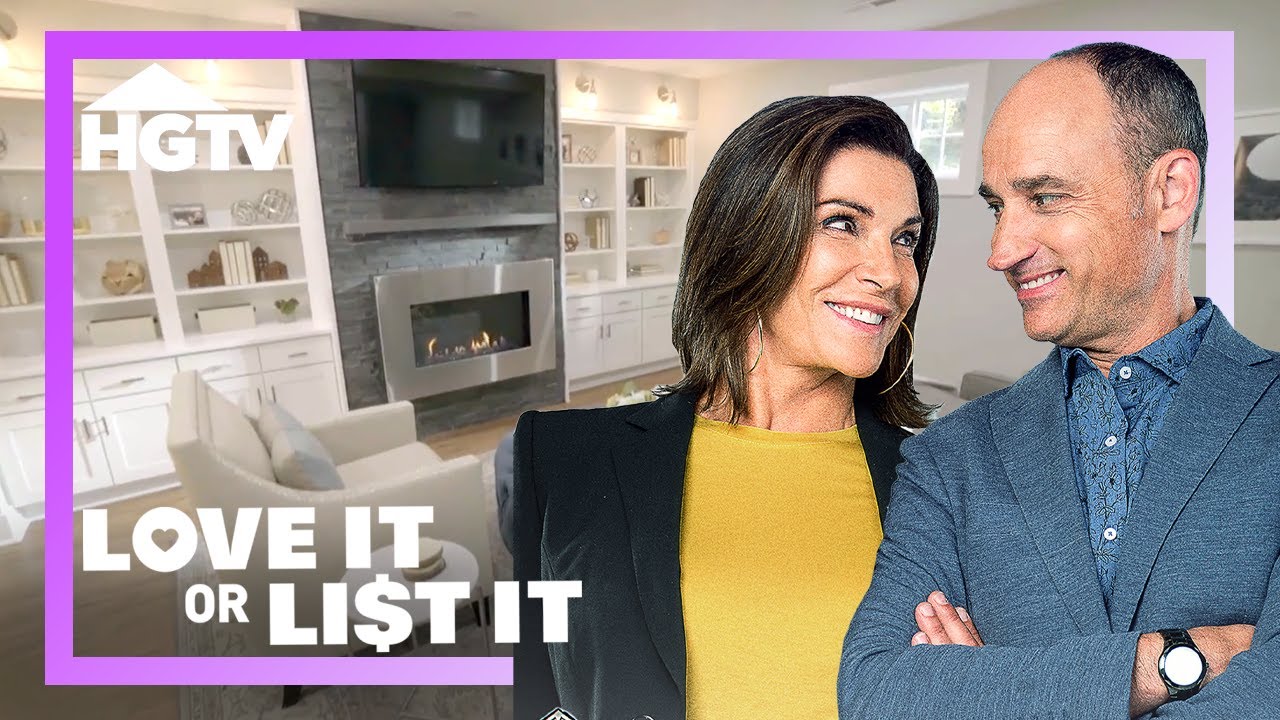 Small Home Doubles in Size after INCREDIBLE Basement Renovation | Love It or List It | HGTV