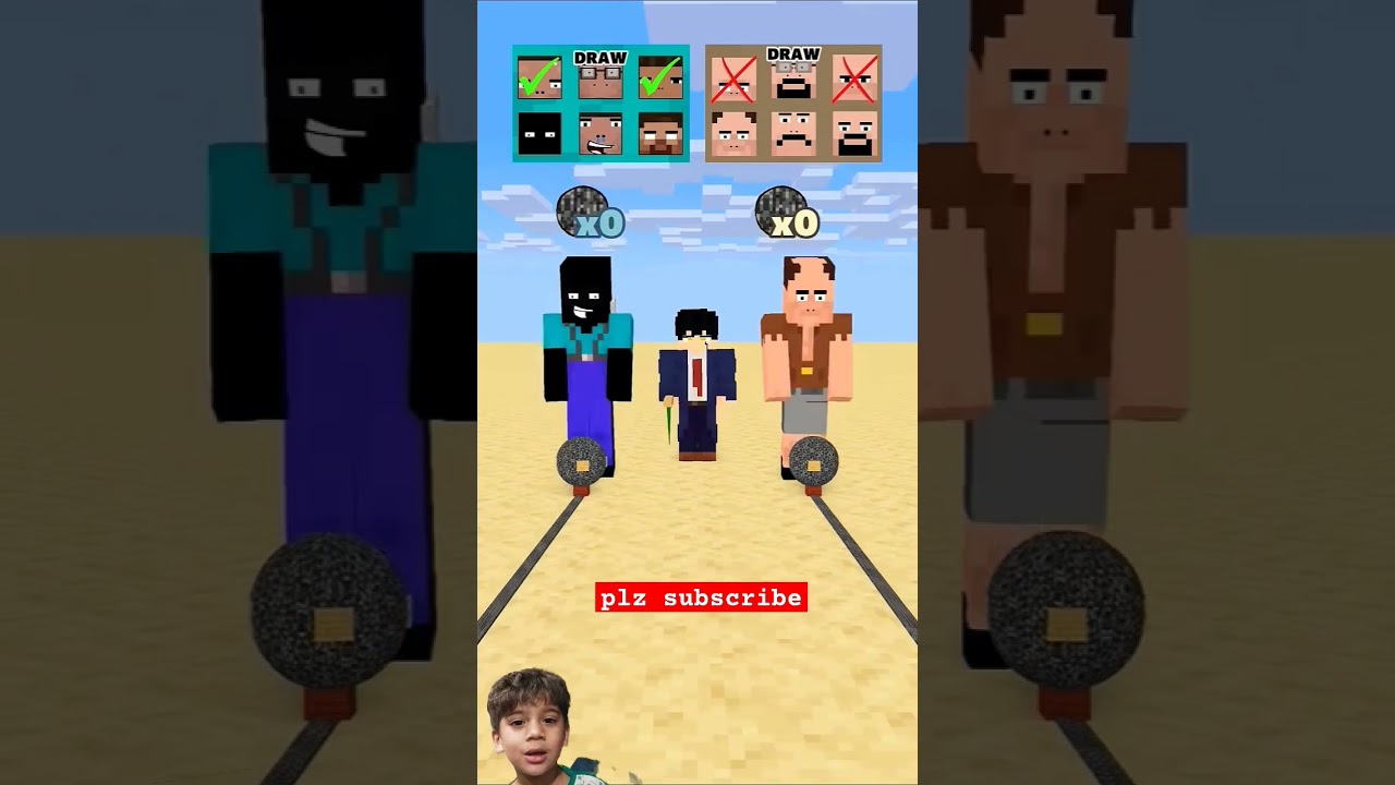 Help Herobrine to Win  The Most kick bedrock #minecraft #minecraftlegends #shorts