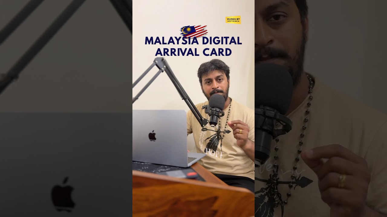 How to Fill Malaysia Digital Arrival Card Fast #shorts