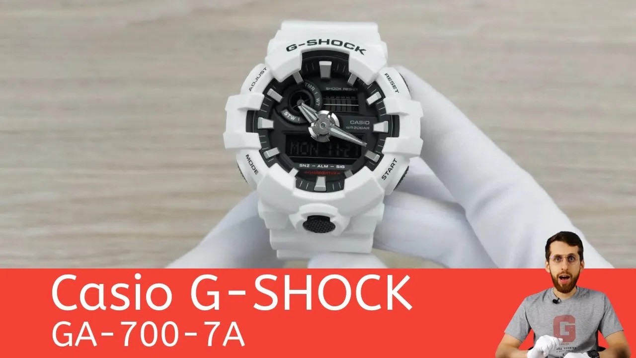The White G-SHOCK Giant That Defined an Era / Casio GA-700-7A