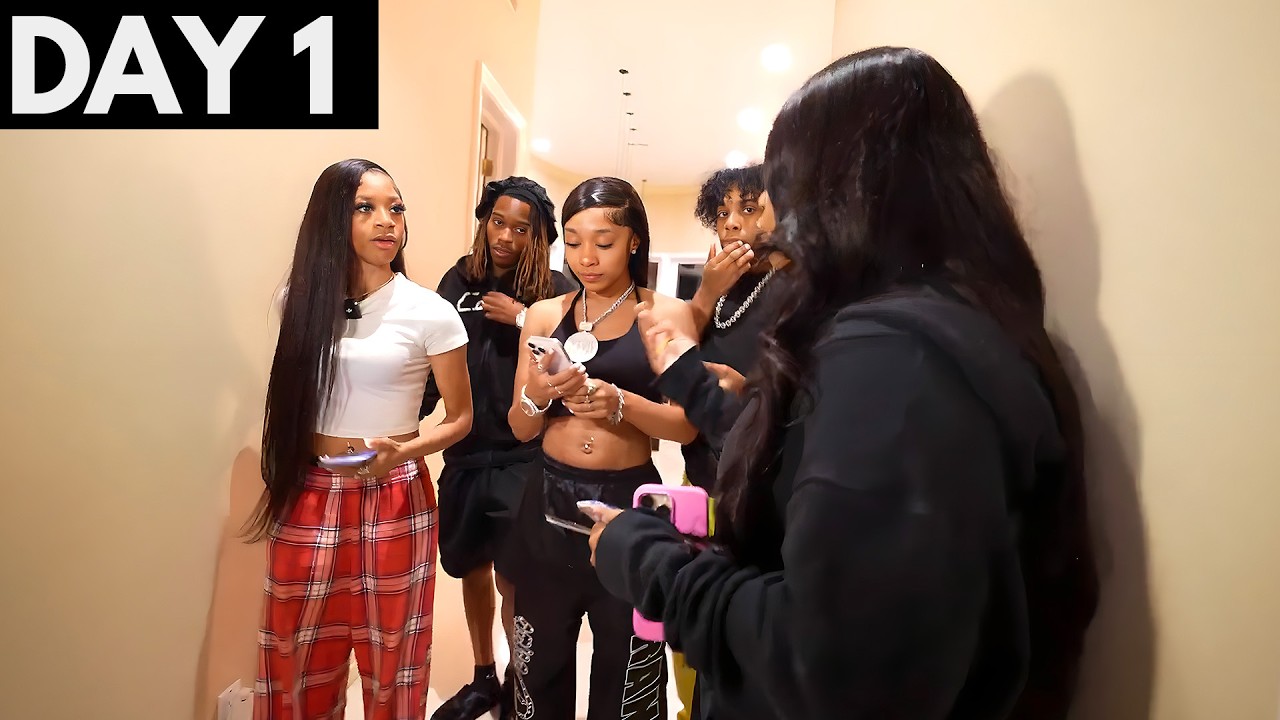 Mya Nicole & Miya Sleepover At Jamie Foxx House... | DAY 1