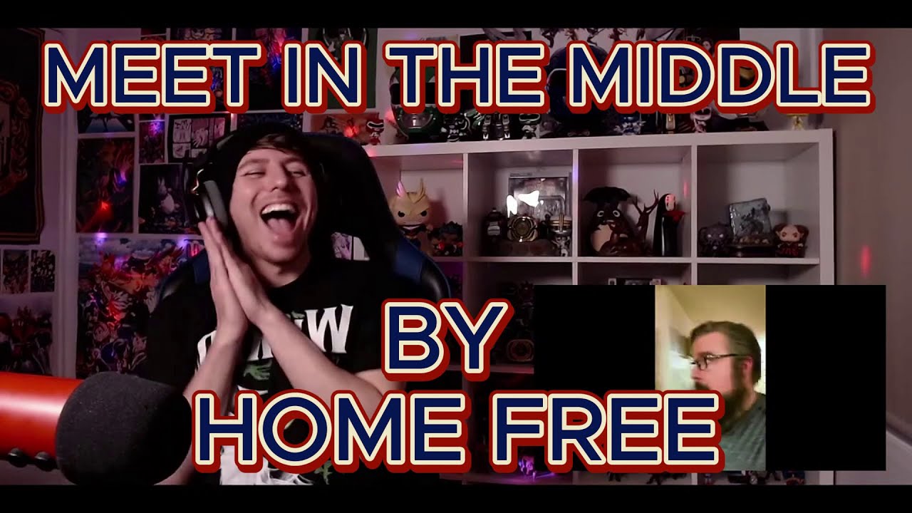 SUCH A SMART VIDEO!!!! Blind reaction to Home Free - Meet in the Middle