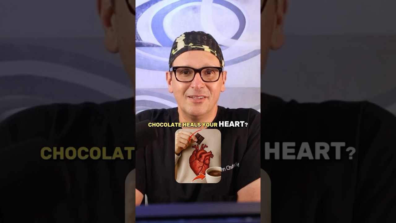 Did you know chocolate can HEAL your heart ❤️🍫