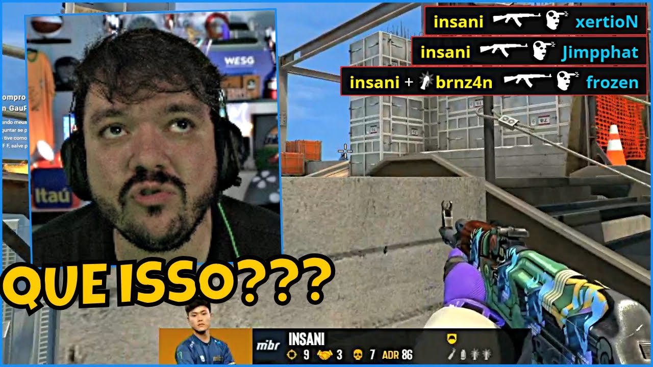 GAULES EM CHOQUE COM INSANI DELETANDO FROZEN COM STRAFE MILIM&Eacute;TRICO!!🔥