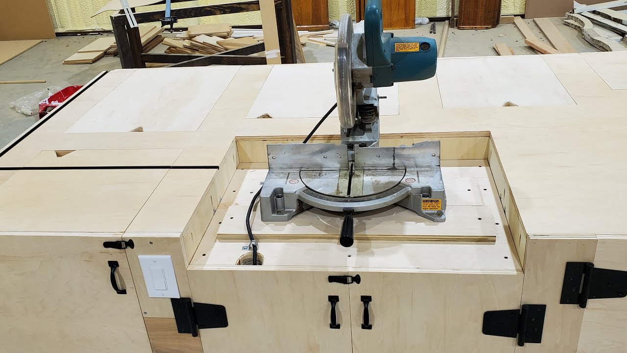 Giant Flip-Top Mobile Workbench