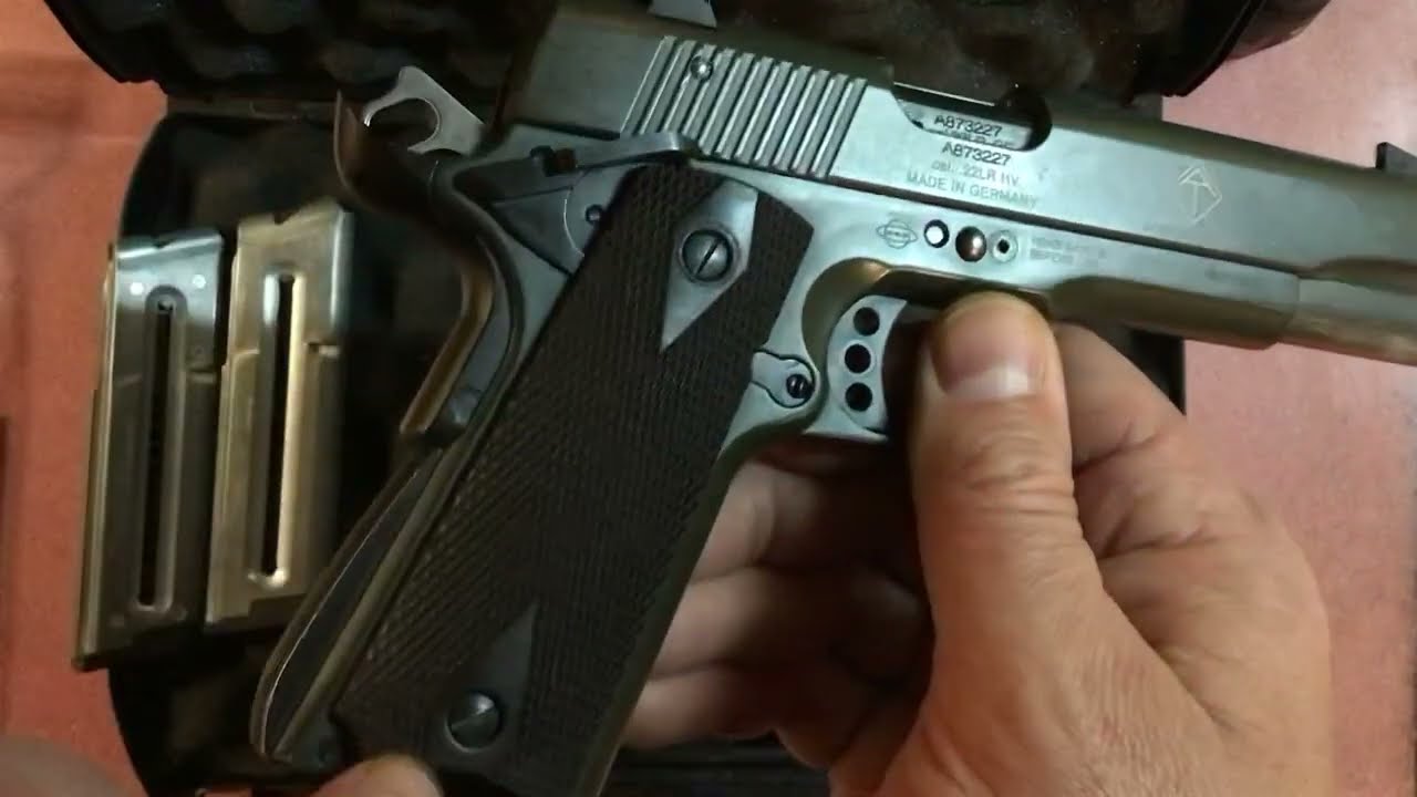 Обзор и мысли по ATI American Tactical GSG 1911 22LR