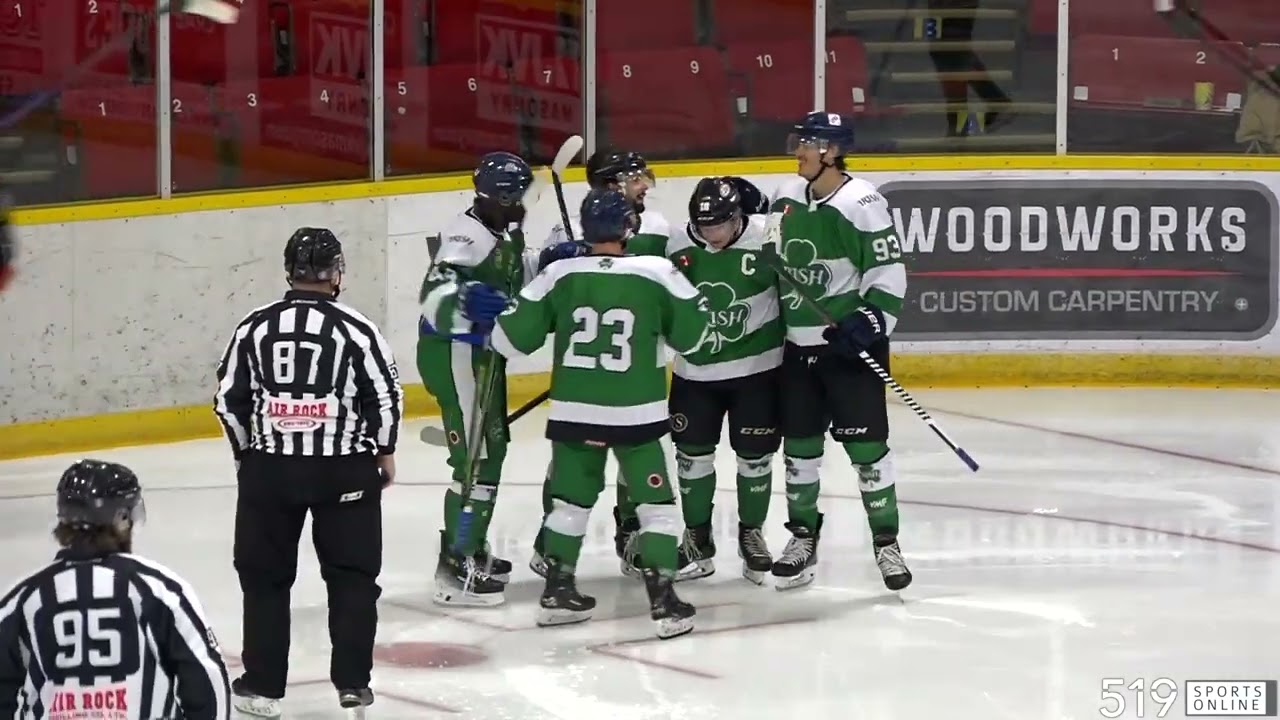 Хоккей NPHL: Strathroy Jets против Stratford Irish