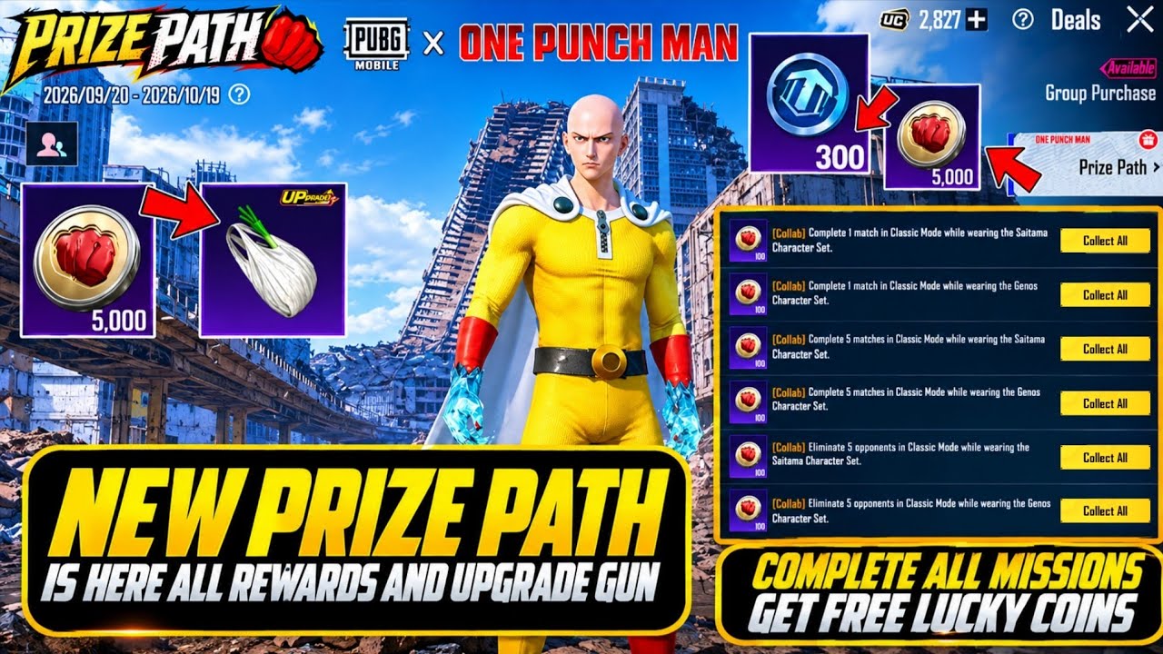 Free 300 Lucky Coins And Free Upgraded Gun | New Prize Path And Lucky Spin Is Here