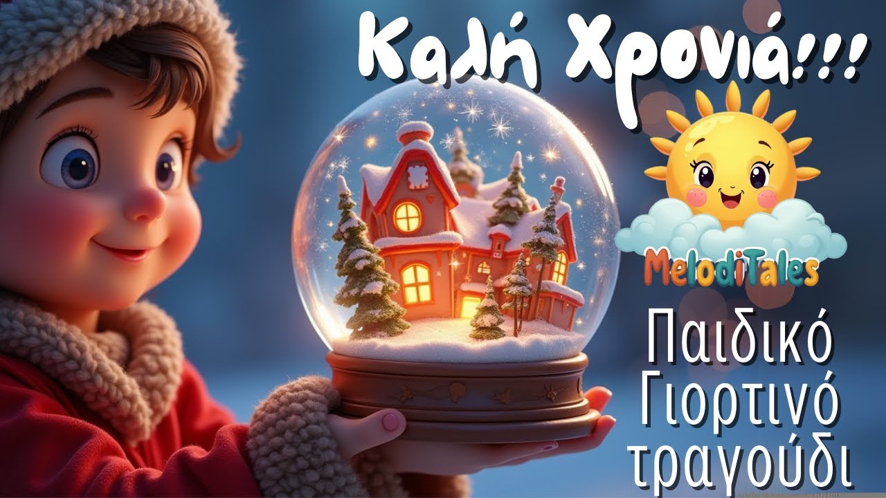 🎉✨ Παιδικό τραγούδι: Καλή Χρονιά.  Ένα παιδικό Τραγούδι για την Πρώτη Μέρα του Χρόνου! 🎶🌟