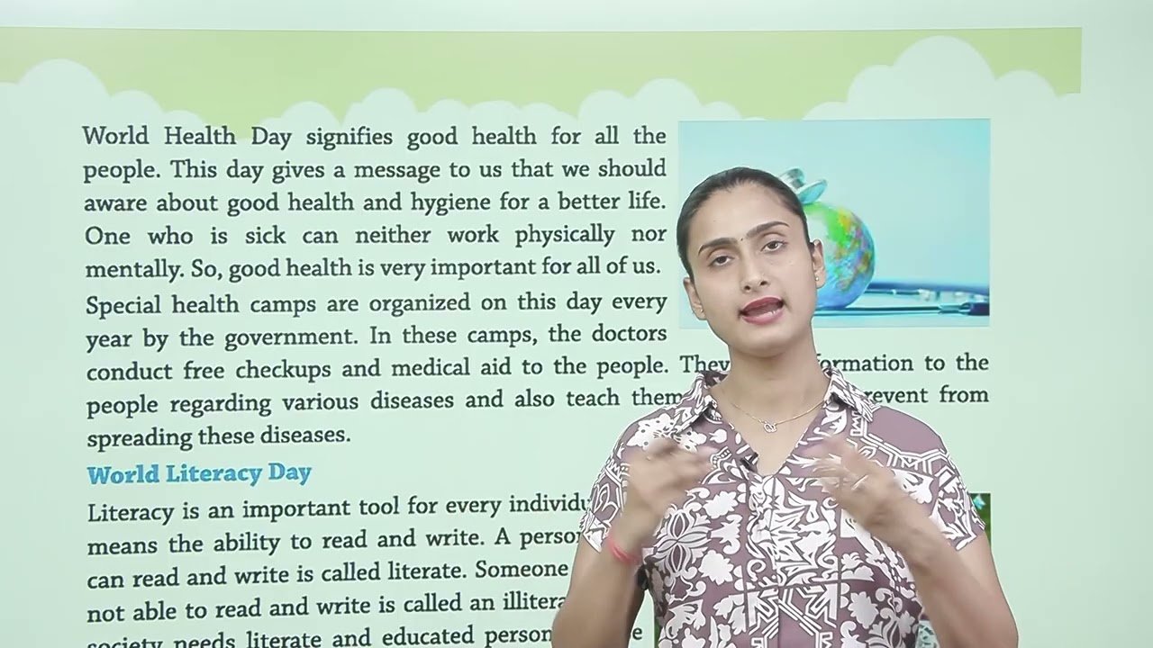 Ch 11 | Important Days | My Green World | Class 05 | Growing Mind | For children