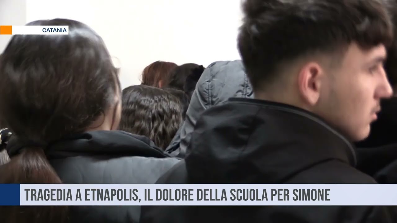 Catania. Tragedia a Etnapolis, il dolore della scuola per Simone