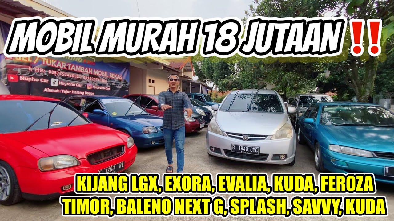 MOBIL MURAH HARGA BAJONGAN‼️MULAI 18 JUTAAN NEGO SAMPE KANDAS