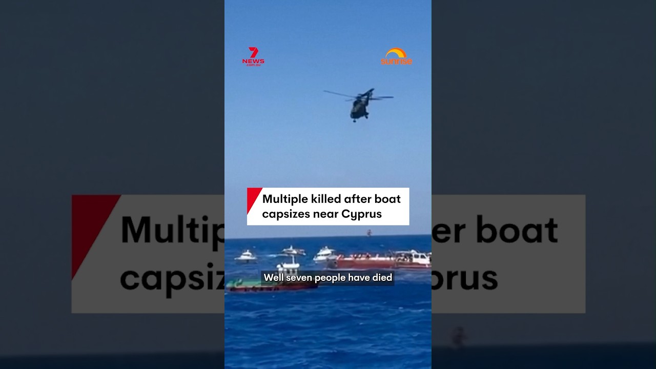 Multiple killed after boat capsizes near Cyprus