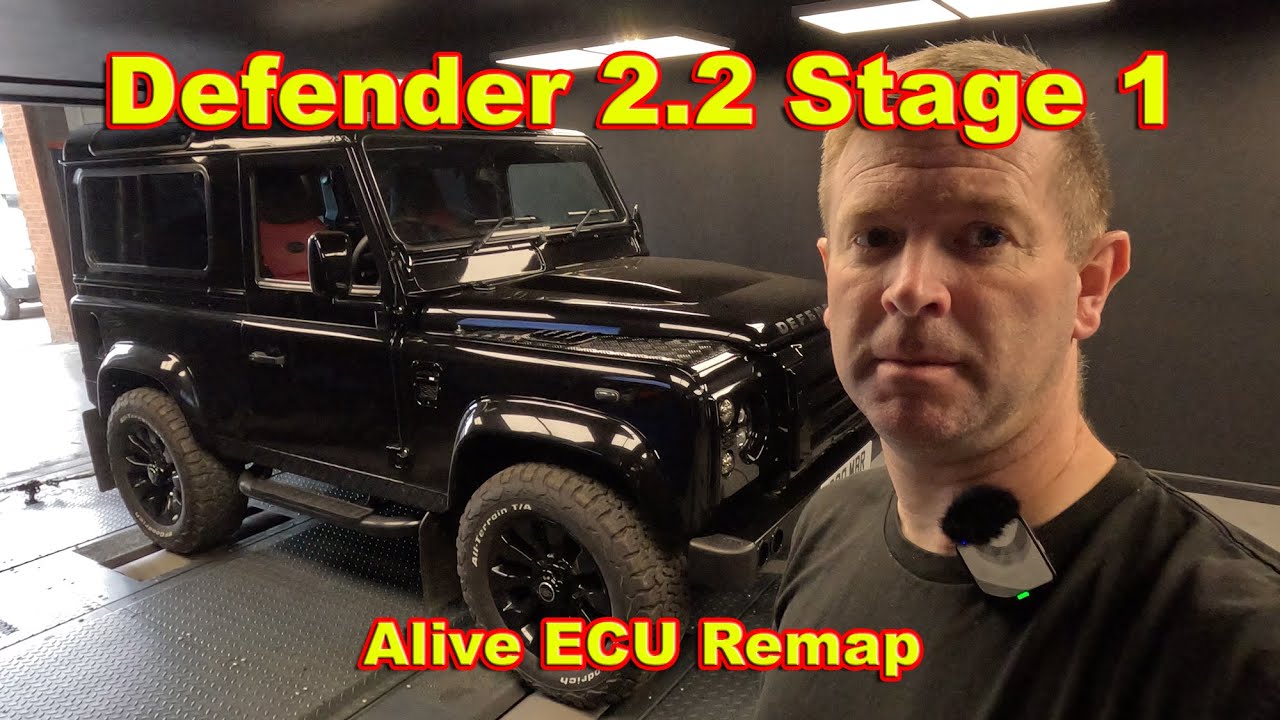 Defender 2.2 Stage 1 Remap — настройка на динамометре Alive TD4 Puma
