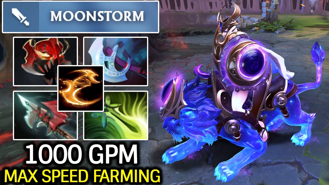 Luna Carry 1000 GPM – Super Hard Carry Max Speed Farming Dota 2