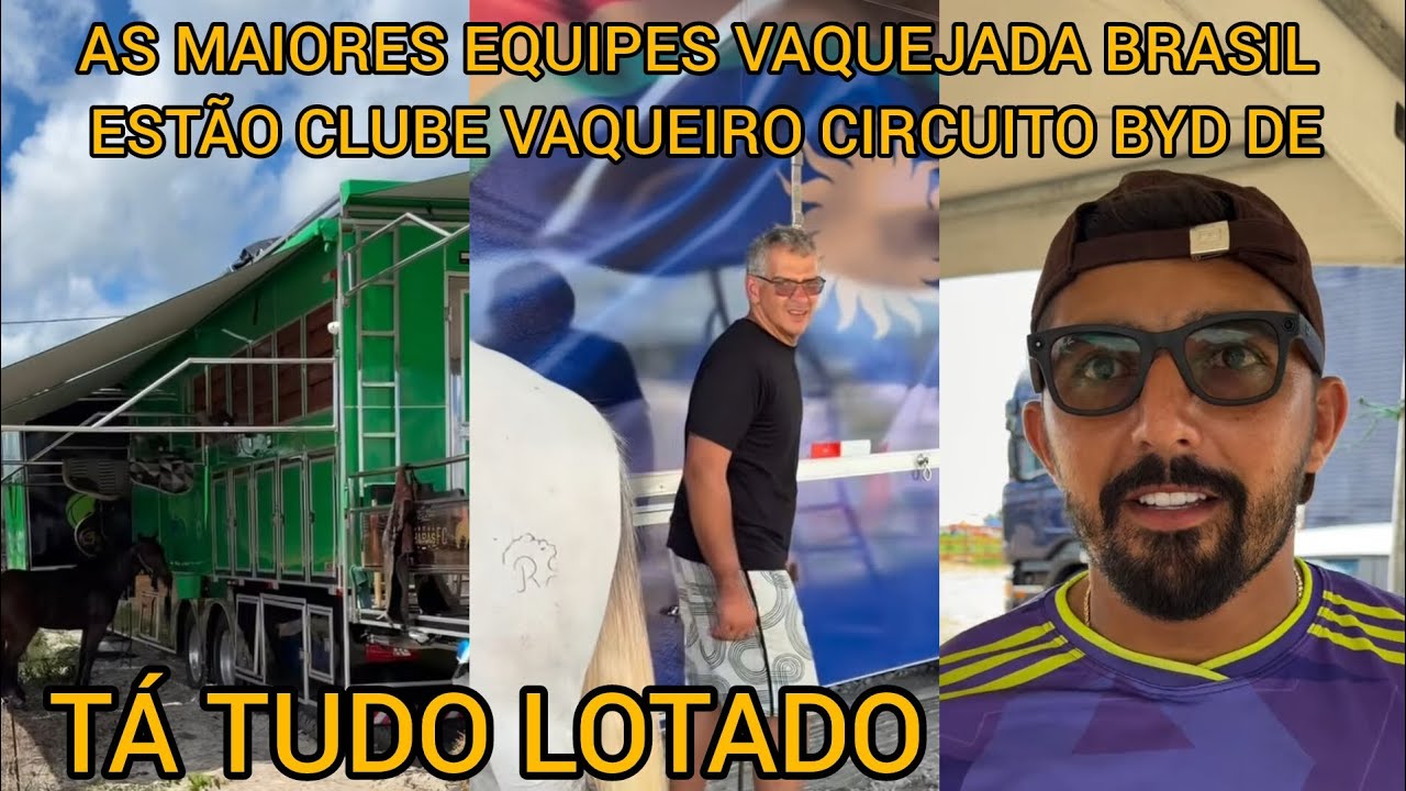 MAIORES EQUIPES VAQUEJADA ESTÃO CLUBE VAQUEIRO PRÓ CIRCUITO BYD DE 😳😳