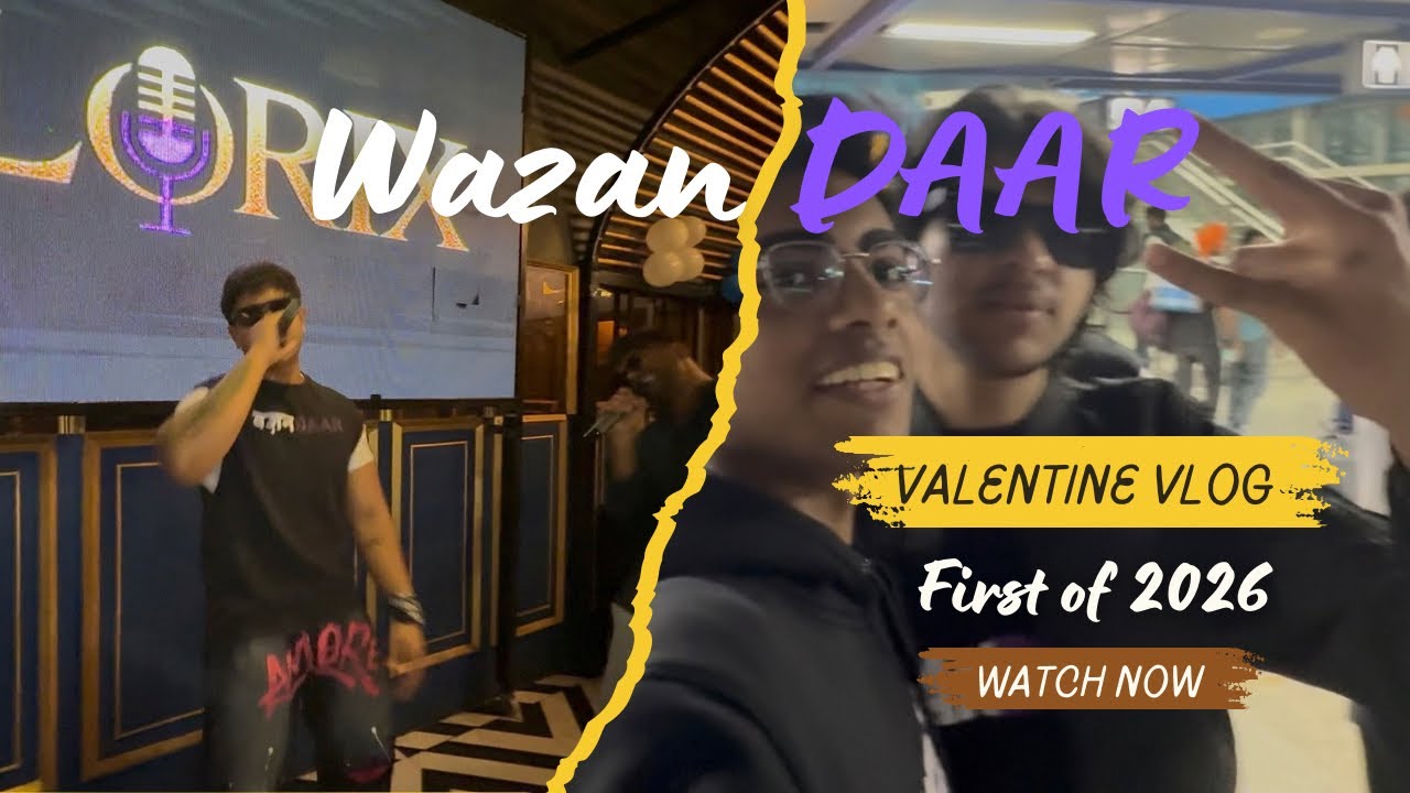 WAZANDAAR CONCERT VLOG | FIRST VLOG OF 2026| VALENTINE’S DAY VLOG