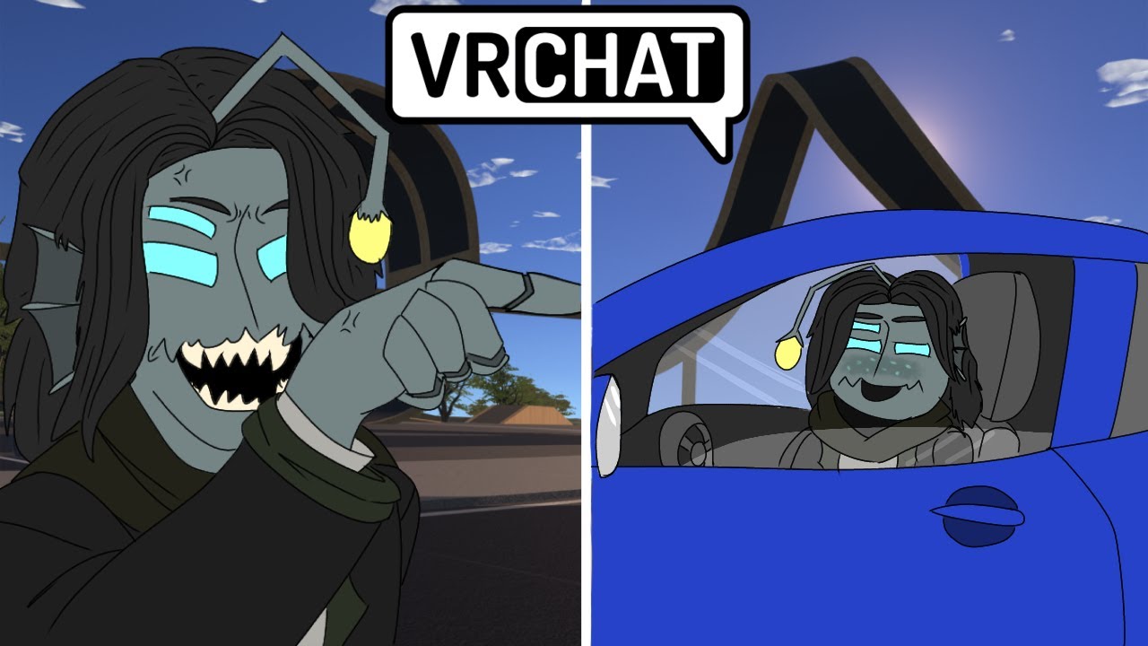 Sebastian Teaches His Son How to Drive - VRChat