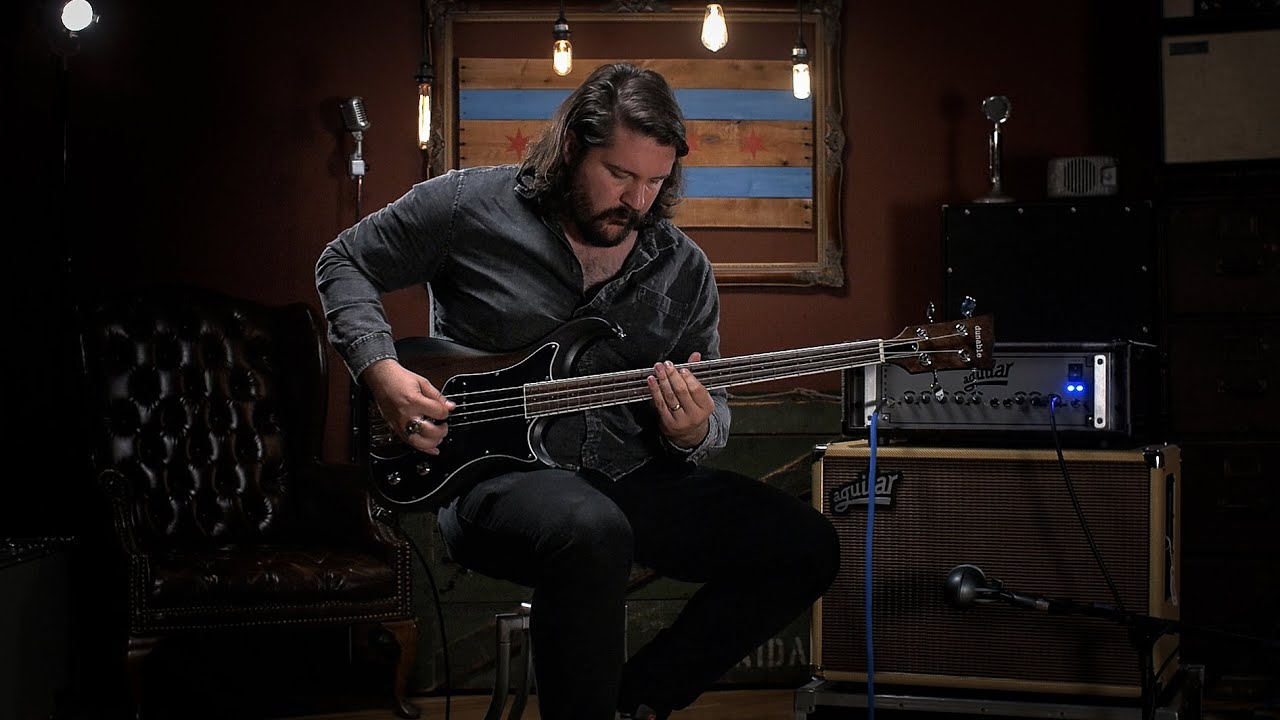 Dunable Thunderclapper Bass Worn Tobaccoburst | CME Gear Demo | Marc Najjar