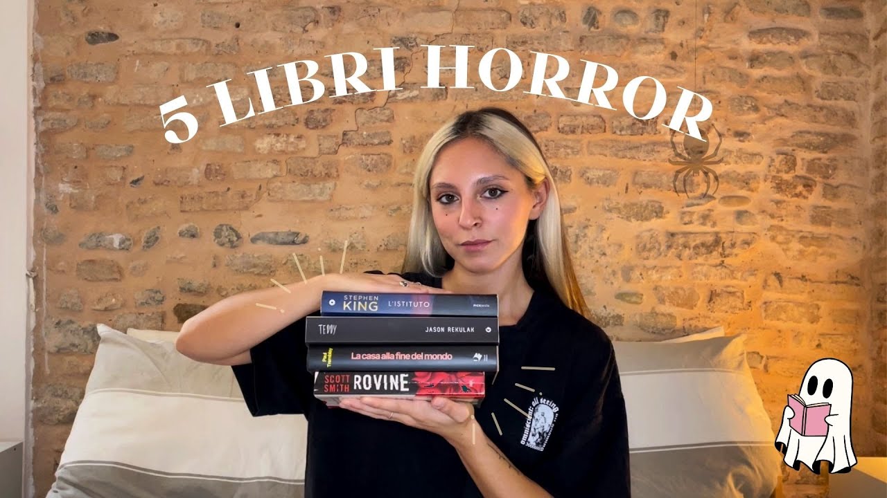 5 LIBRI HORROR DA BRIVIDO 📚🧟‍♀️