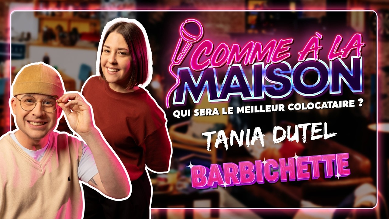 Le moment gênant de Tania Dutelle dans Comme à la maison