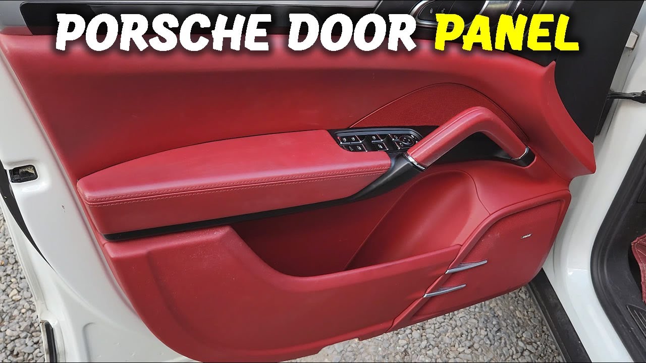 How to remove Porsche Cayenne Door Pannel 2011-2018 #porschecayenne #doorpanel #removal