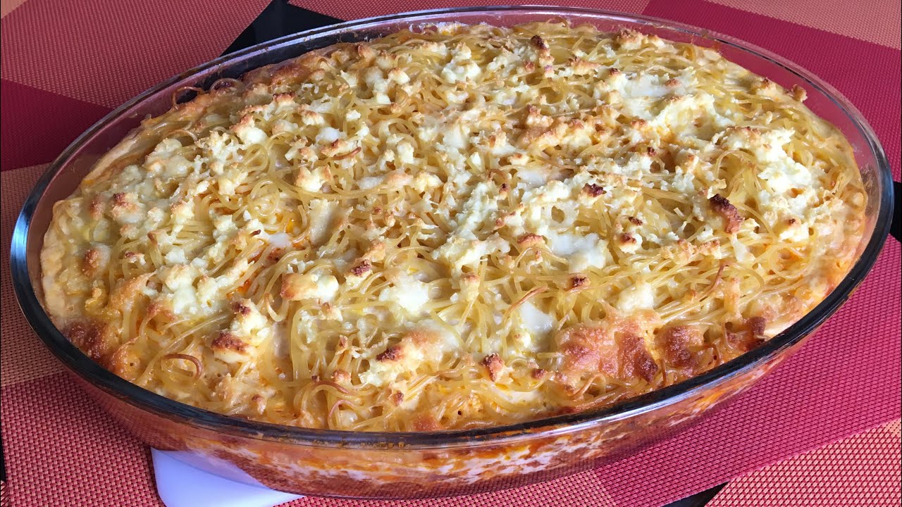PASTEL DE FIDEOS | FÁCIL Y RÁPIDO DE PREPARAR |