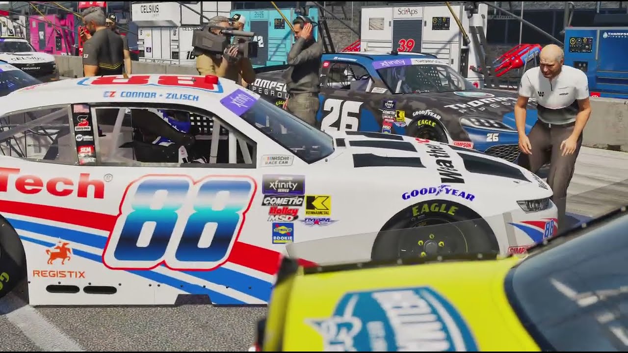 My worst track..... NASCAR 25 Xfinity at CoTA