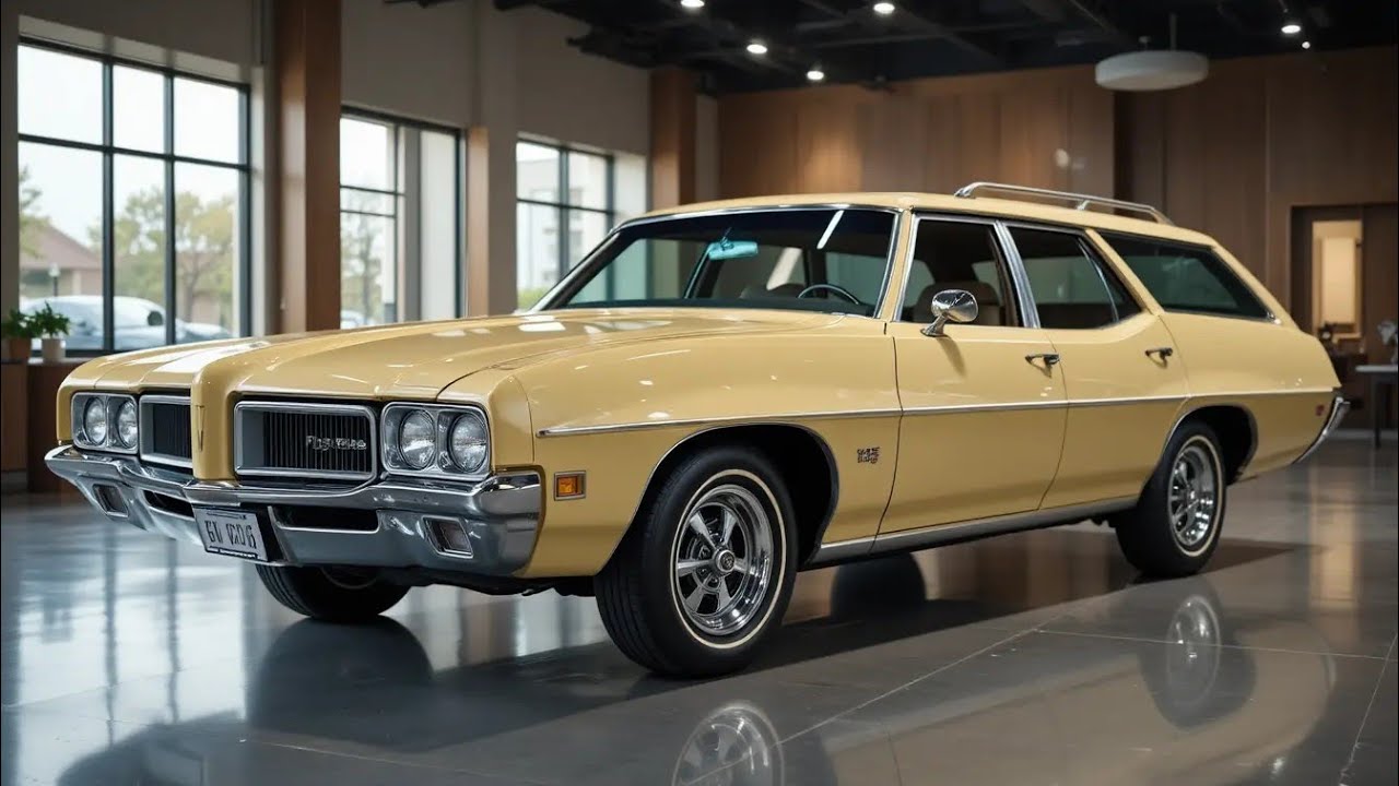 Pontiac Catalina 1970 года, шестидверный универсал | Редкая икона американской классики | Идеальн...