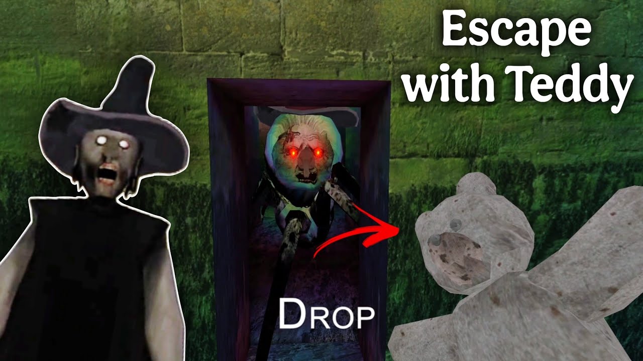 Granny Halloween Update 🎃 &ndash; Teddy Sewer Escape!! 💀