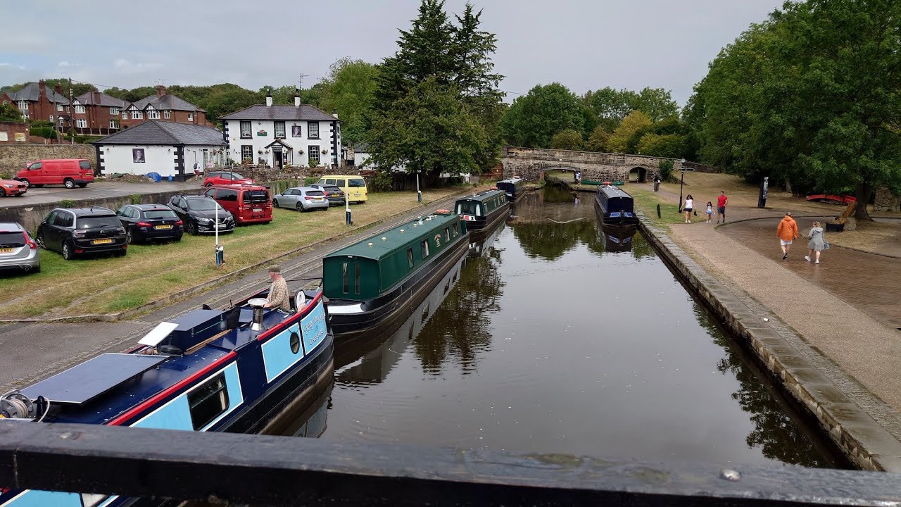 Pontcysyllte aqueduct, Wales #worldheritage #northwales #hiking 