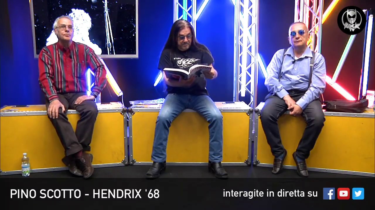 PINO SCOTTO 🤘🏻 HENDRIX ’68 🎸 LIVE SU ROCK TV 📲