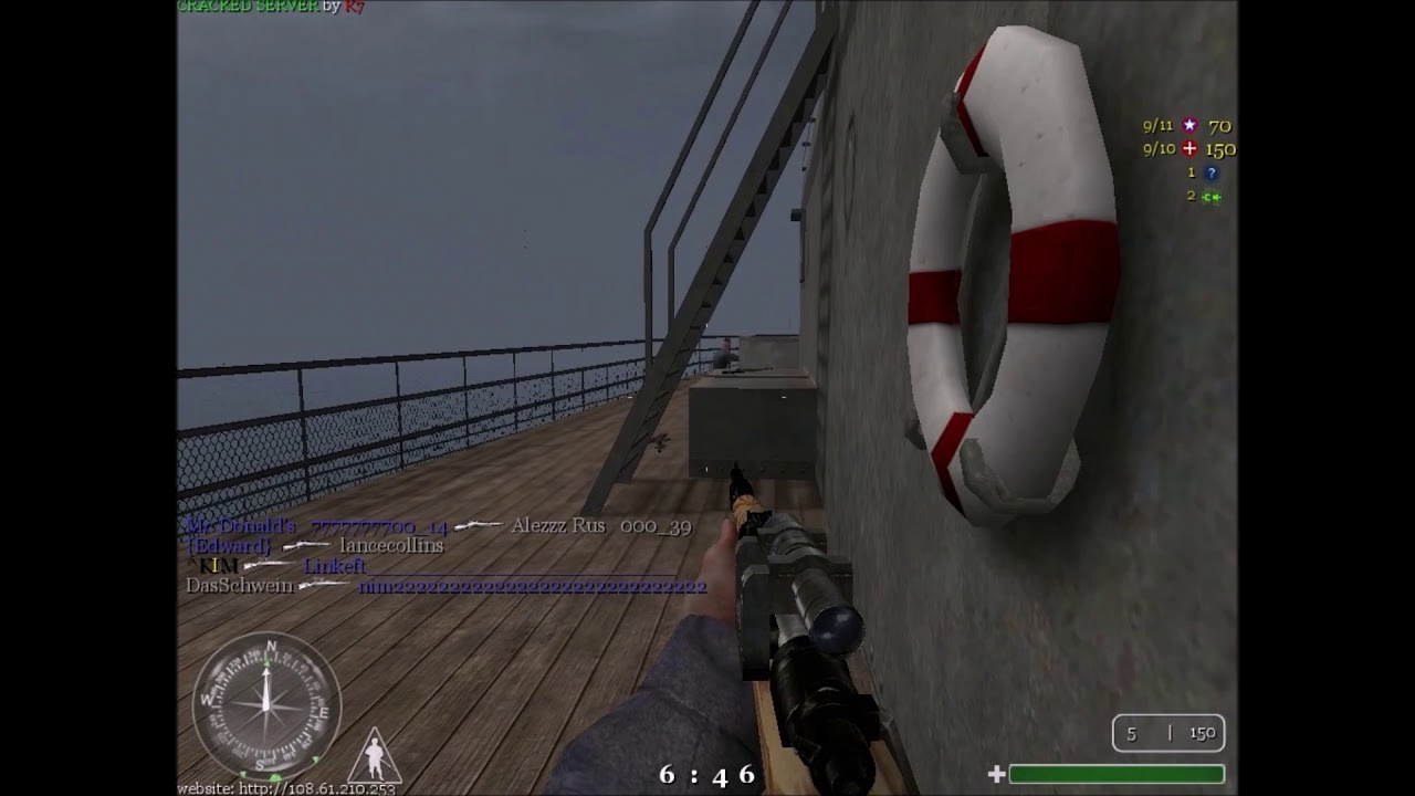 Call of Duty: Classic Multiplayer - TDM #4 - Ship Map