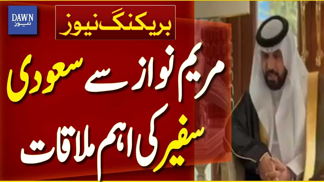 Saudi Ambassador Meets Punjab Chief Minister | Breaking News | Dawn News
