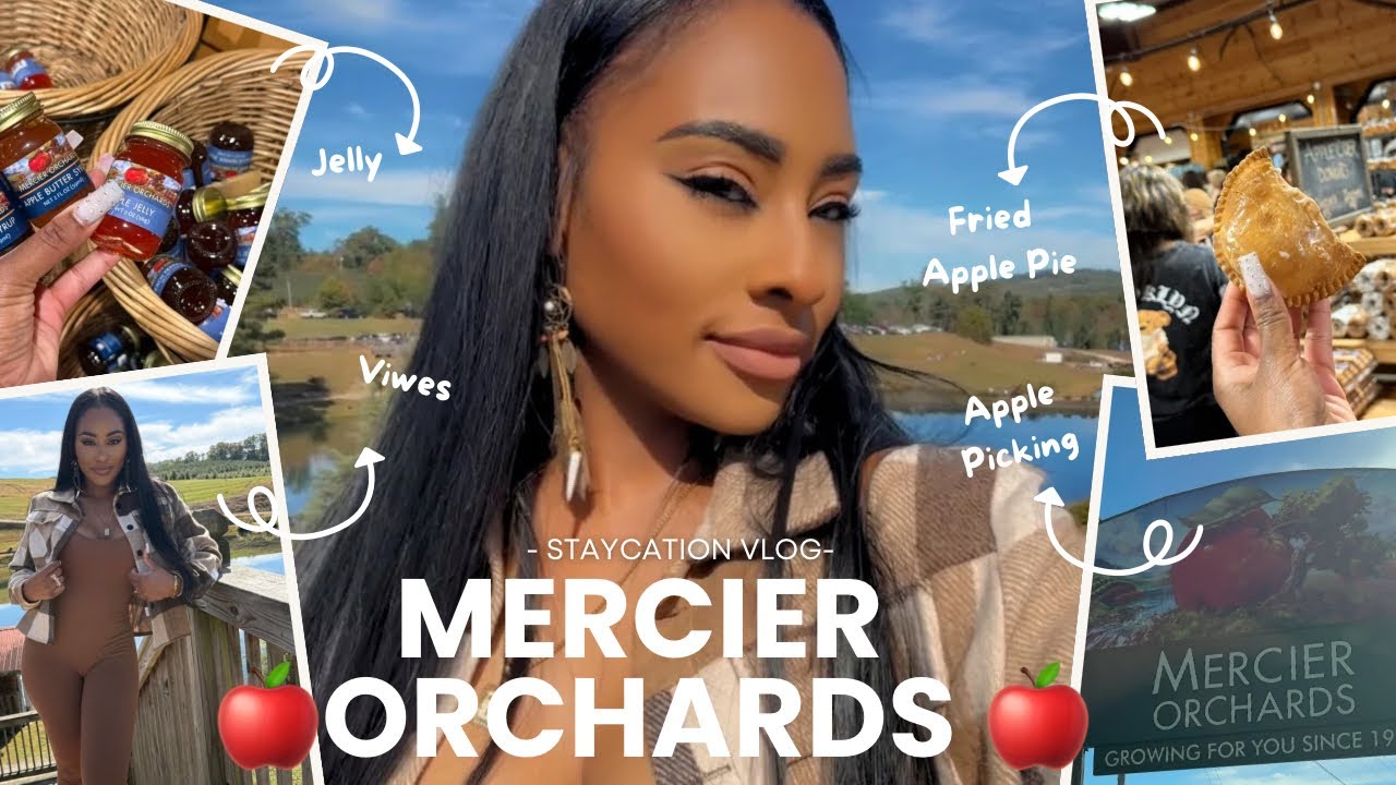 Apple Picking Is So Much Fun | Fall Vlog  | 🍏🍎 Apple Picking at Mercier Orchards! | Tany B